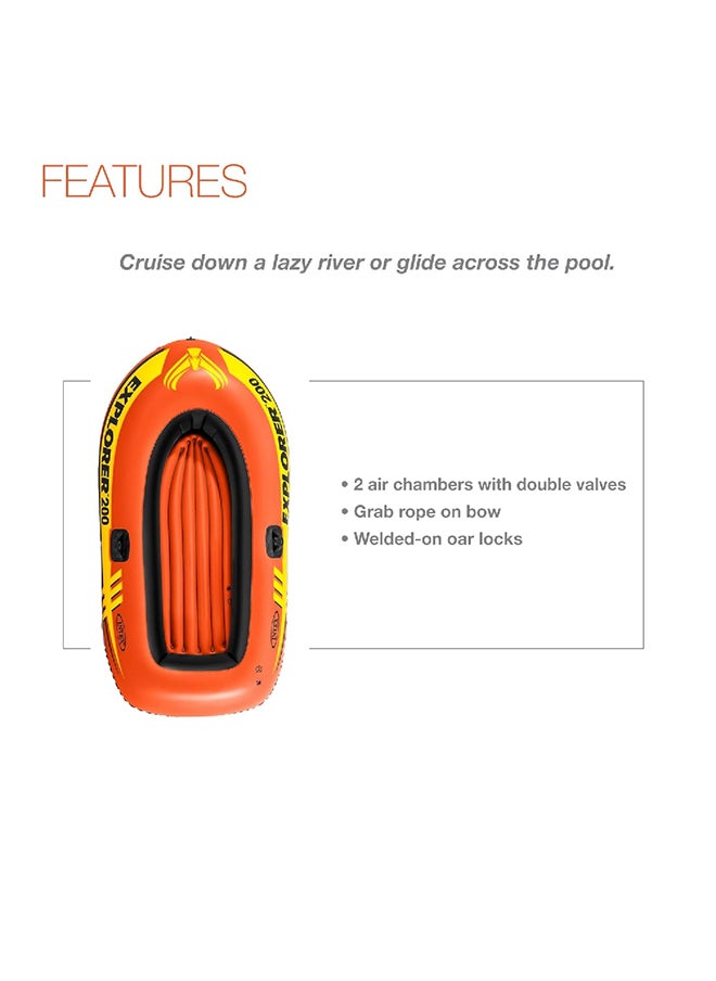 INTEX - INTEX EXPLORER 200 BOAT - Image 1