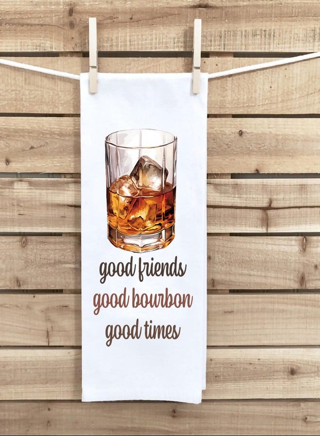 PXTIDY Bourbon Tea Towel Bourbon Kitchen Towel Bourbon Bar Towel Cocktail Towel Gift for Bourbon Lover Towel (Good Bourbon Towel) - Image 5