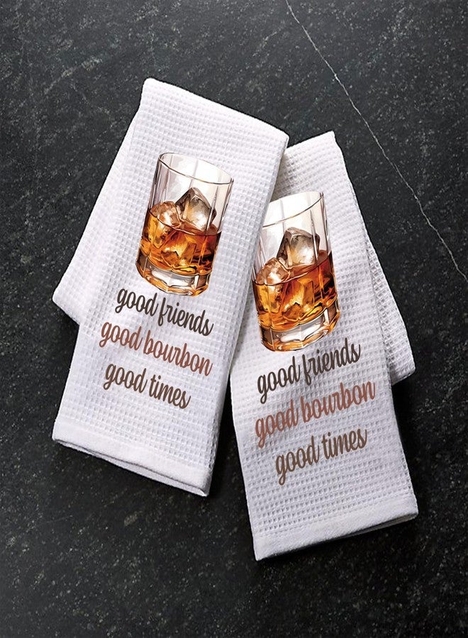 PXTIDY Bourbon Tea Towel Bourbon Kitchen Towel Bourbon Bar Towel Cocktail Towel Gift for Bourbon Lover Towel (Good Bourbon Towel) - Image 4