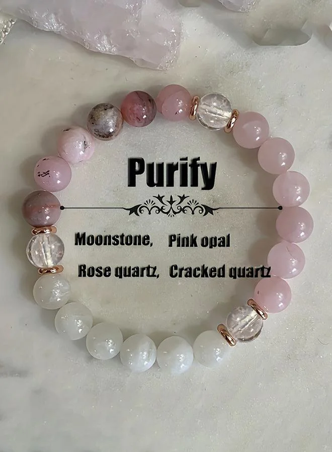 تايك تو Purify Crystal Beaded Bracelet
