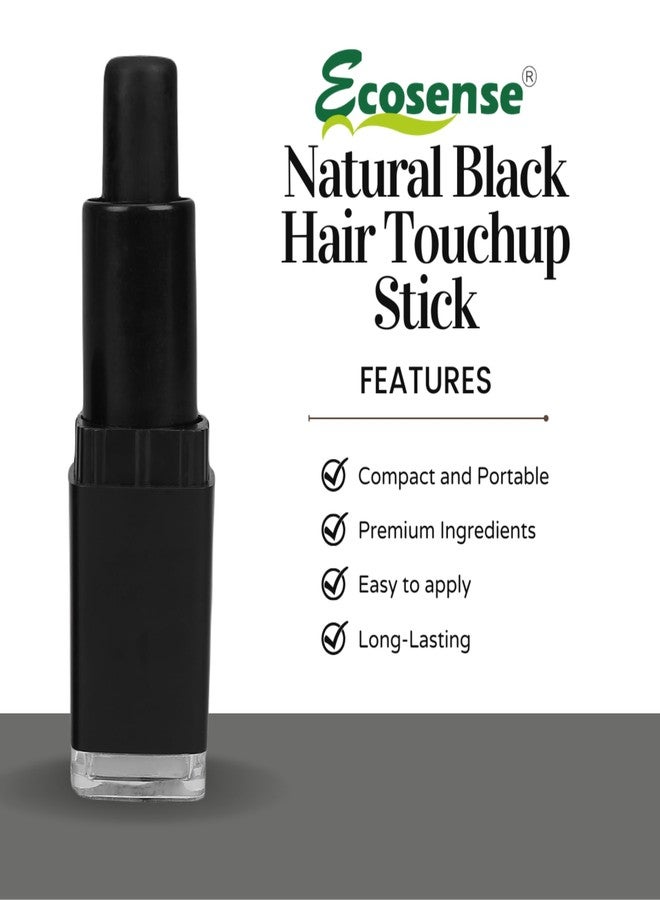 ECOSENSE Hair Colour Touch Up Stick for Men & Women | Triple Pack 4g (Black) | Easy and Quick Root Touch Up | Temporary Hair Colour | Natural Ingredients | Pack of 3 - Image 3