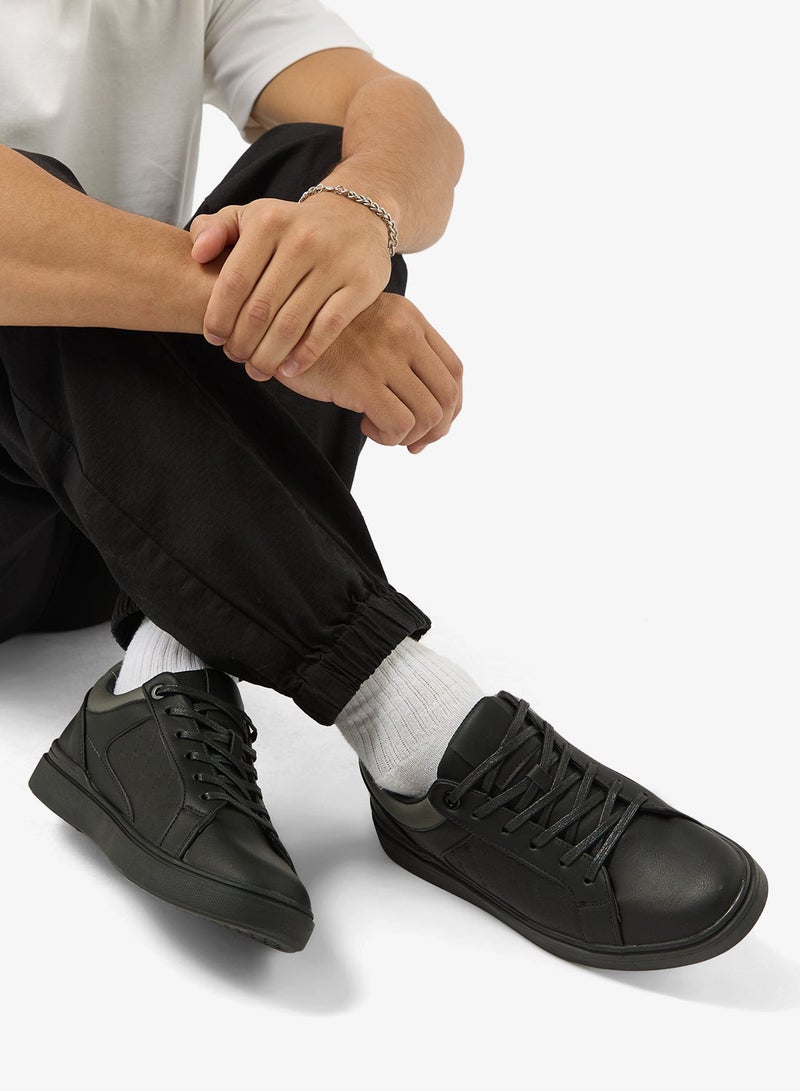 Seventy Five Casual Low Top Embossed Sneakers - Image 5