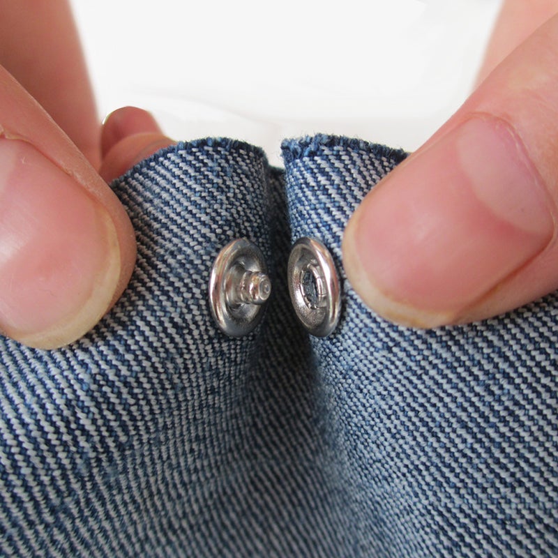 Baby Shirt Button: 50 Pcs Non-Toxic Eco-Friendly Snap Button - Anti-Loose Hollow Button for Infant Toddler Clothing Accessories - Image 5