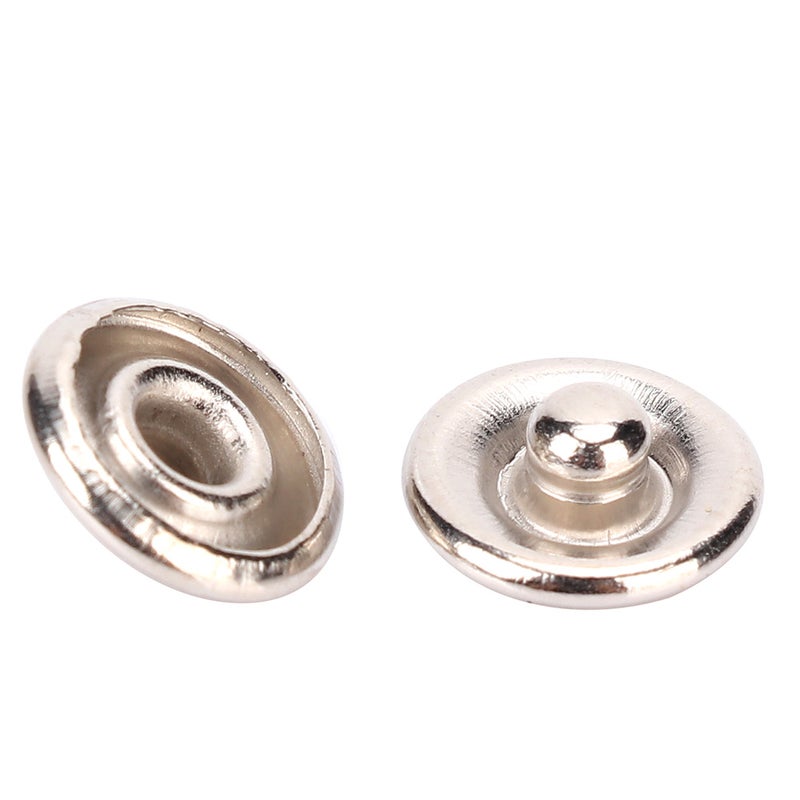 Baby Shirt Button: 50 Pcs Non-Toxic Eco-Friendly Snap Button - Anti-Loose Hollow Button for Infant Toddler Clothing Accessories - Image 4