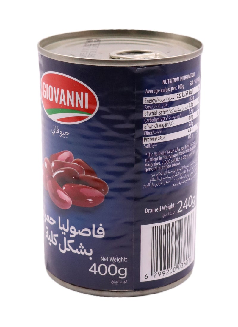 Giovanni - Red Kidney Beans 400g - Image 1