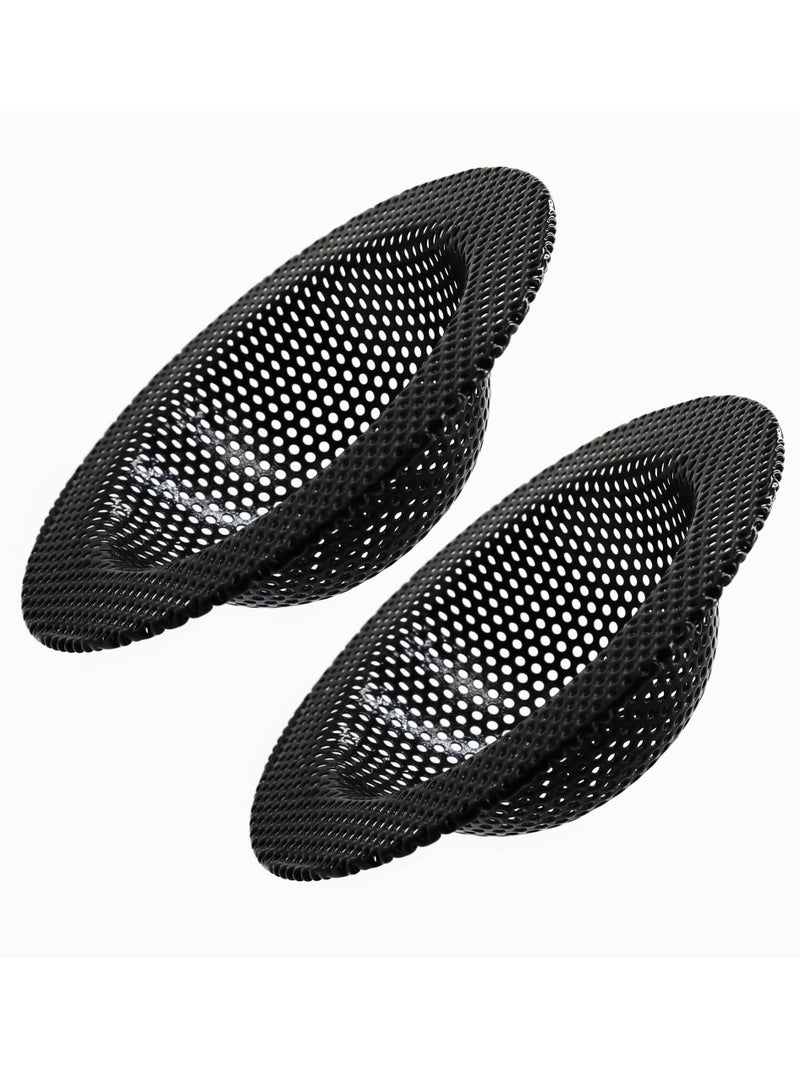 Set of 2 Premium Stainless Steel Sink Strainers 45 Inch Diameter AntiClog Rustproof Fits Standard Sinks Easy to Clean Durable Design - Image 1