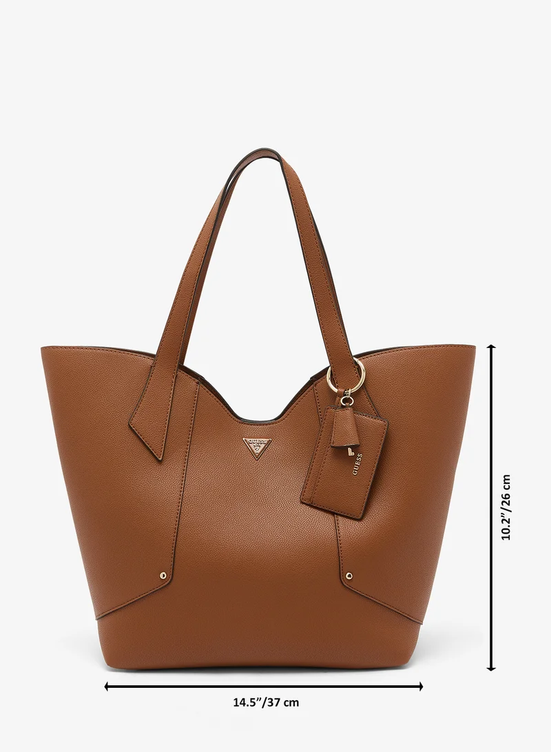 Guess COGNAC Darcy Large 2 In 1 Tote Bag for Women | Best Price UAE