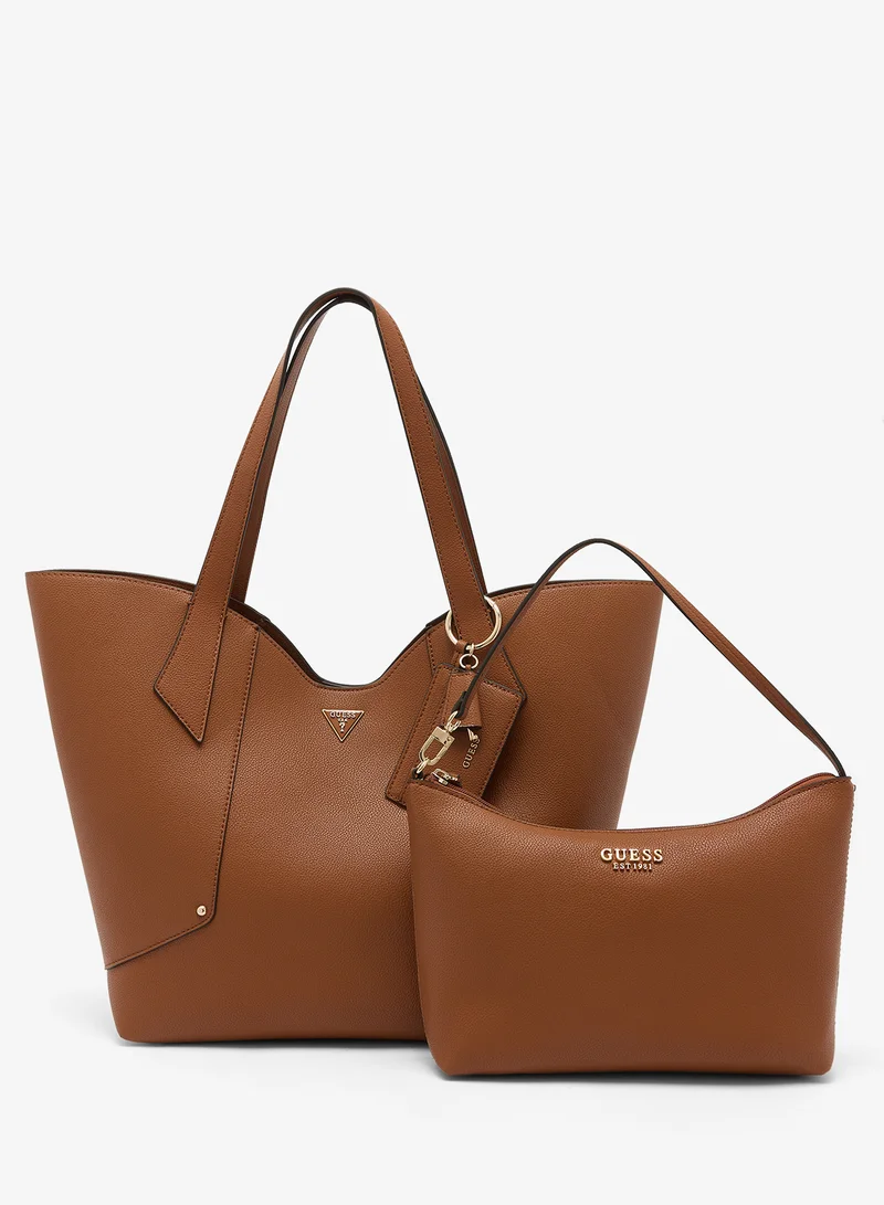 Guess COGNAC Darcy Large 2 In 1 Tote Bag for Women | Best Price UAE