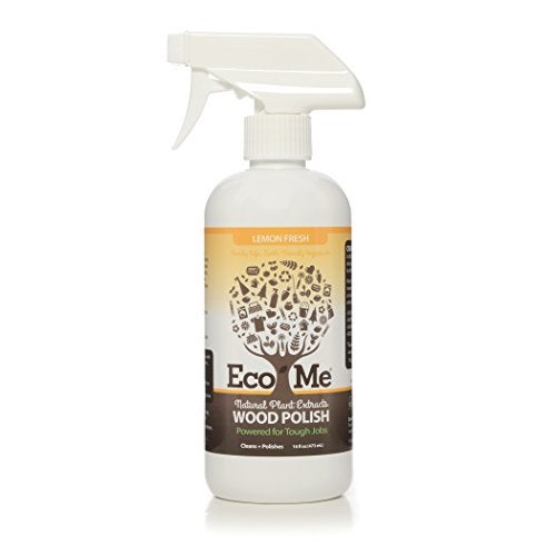 Ecome Eco-me Natural Multi Purpose Cleaner and Polish, Healthy Lemon Fresh Scent, Wood, 16 Fl.Oz - Image 1