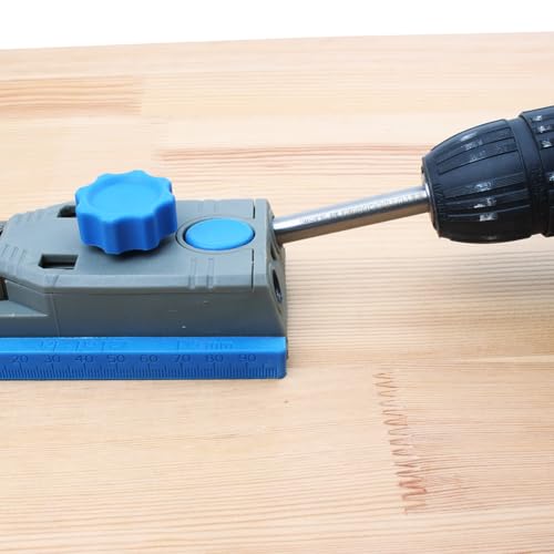 AUTOTOOLHOME 3/8" drill bit with Depth Stop Collar 6.5" Length Replacement Twist Step for Manual pocket hole Jig Master System - Image 3