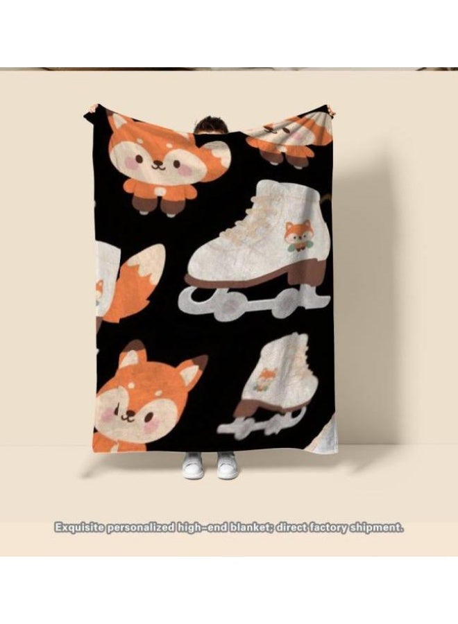 general Children's or student cartoon flannel thin blanket (warm and comfortable, suitable for sleep, games) 100cm*150cm - 45 - Image 4