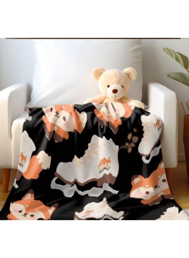 general Children's or student cartoon flannel thin blanket (warm and comfortable, suitable for sleep, games) 100cm*150cm - 45 - Image 5