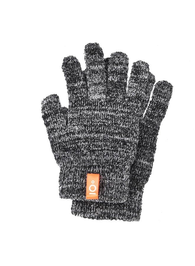 cleanlogic Detoxify Charcoal Infused Exfoliating Glove, Stretchy Bath & Shower Gloves, Reusable Exfoliator Tool for Smooth & Softer Skin, 1 Pair - Image 2