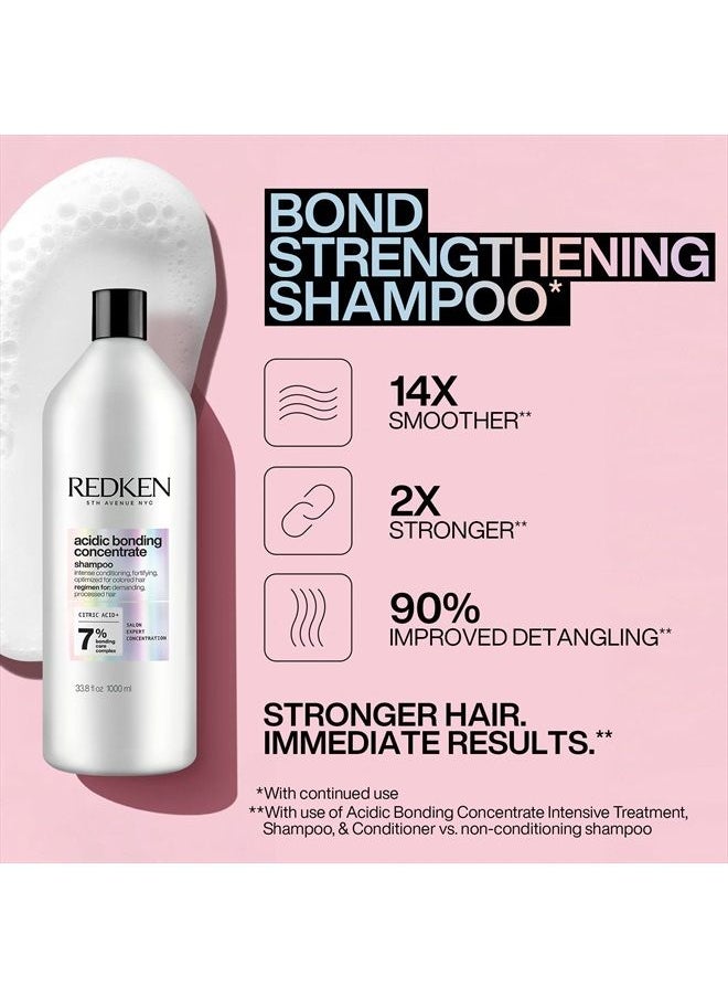 REDKEN - Redken Bonding Shampoo for Damaged Hair Repair | Acidic Bonding Concentrate | For All Hair Types - Image 1