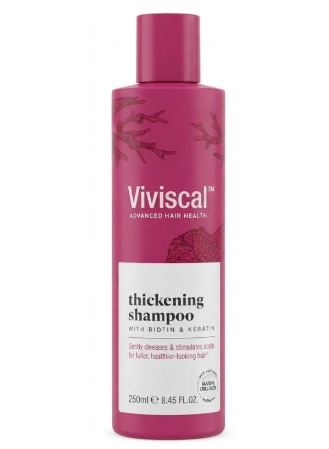 Advanced Hair Health Thickening Shampoo with Biotin & Keratin, 250ml