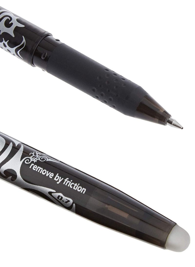 PILOT 12-Piece Frixion Erasable Ball Pen 0.7mm Tip Black Ink - Image 3