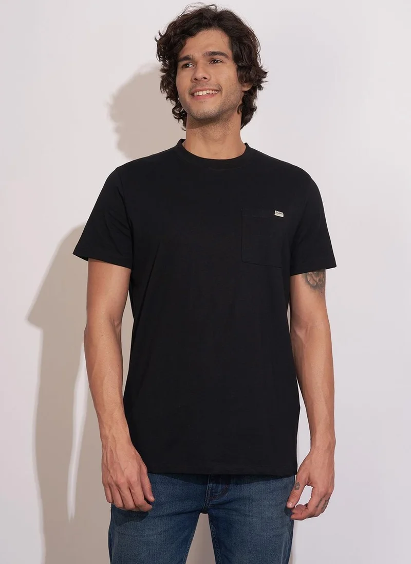 Being Human Round Neck Pure Cotton Pockets Regular Fit T-shirt