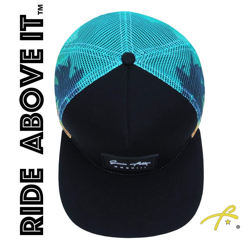 Grace Folly Trucker Hat for Men & Women. Snapback Mesh Caps (US, Alpha, One Size, One Size, Palm Beach) - Image 4