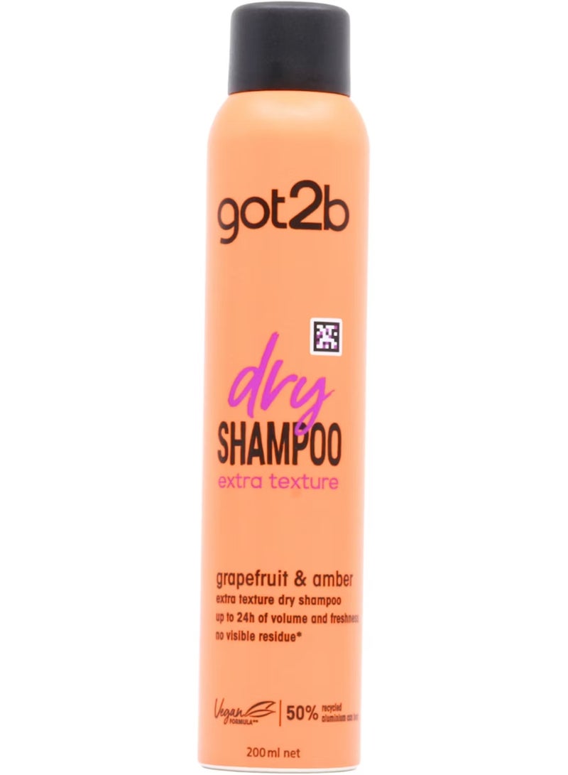 Dry Shampoo Extra Texture 200ML