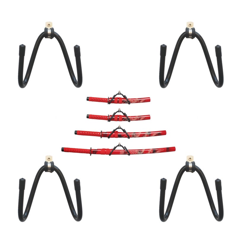 YYST YYST Sword Display Rack  Wall Mount Sword Holder 4PK