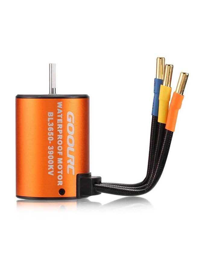 GoolRC Upgrade Waterproof 3650 3900Kv Brushless Motor With 60A Esc Combo Set For 1/10 Rc Car Truck  - Image 5