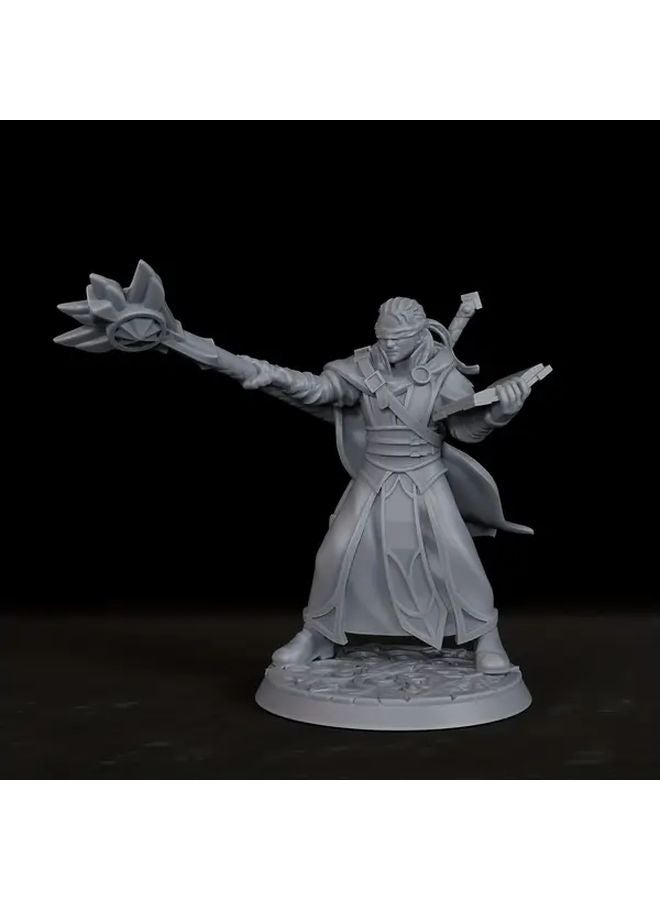 RS617 Warlock 25mm Miniature ABS Resin RPG Tabletop Game Figure Tactical Gaming Collectible Christmas Gift - Image 1