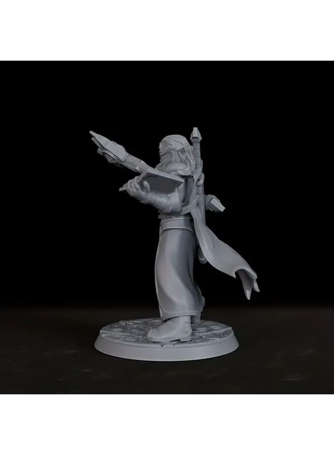 RS617 Warlock 25mm Miniature ABS Resin RPG Tabletop Game Figure Tactical Gaming Collectible Christmas Gift - Image 5