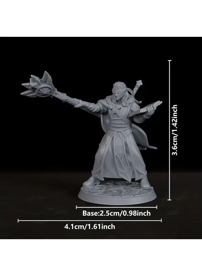 RS617 Warlock 25mm Miniature ABS Resin RPG Tabletop Game Figure Tactical Gaming Collectible Christmas Gift - Image 3