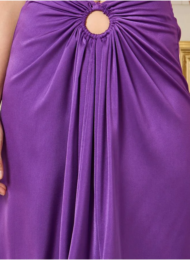 ستايلي Gathered Detail A-Line Maxi Skirt