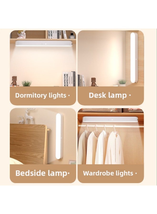 Eye-protecting Table Lamp Led Nightlight Student-specific Atmosphere Lamp Dormitory Bedside Lamp Creative Gift Small Table Lamp-Color:35cm Curved Lamp Holder [charging And Plugging] Three Levels Of Color Temperature + Stepless Dimming/rotatable + Cable  - Image 5