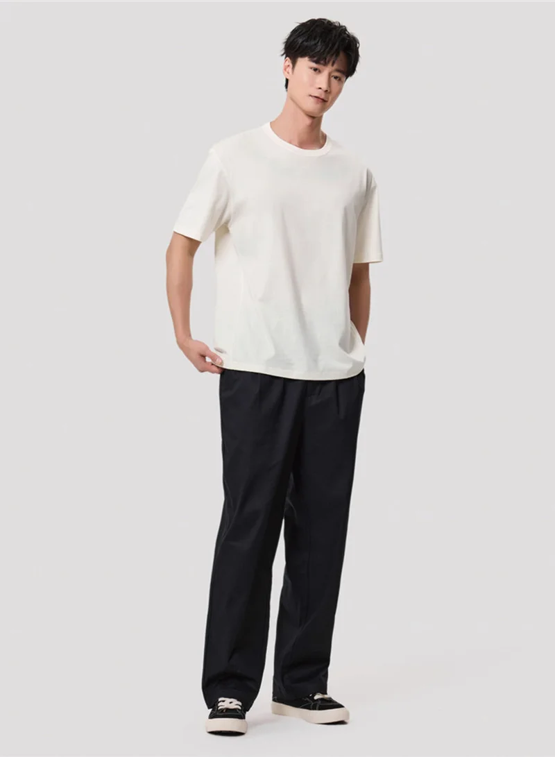 GIORDANO Men’s Relaxed Fit Cotton Jersey Crew Neck Tee