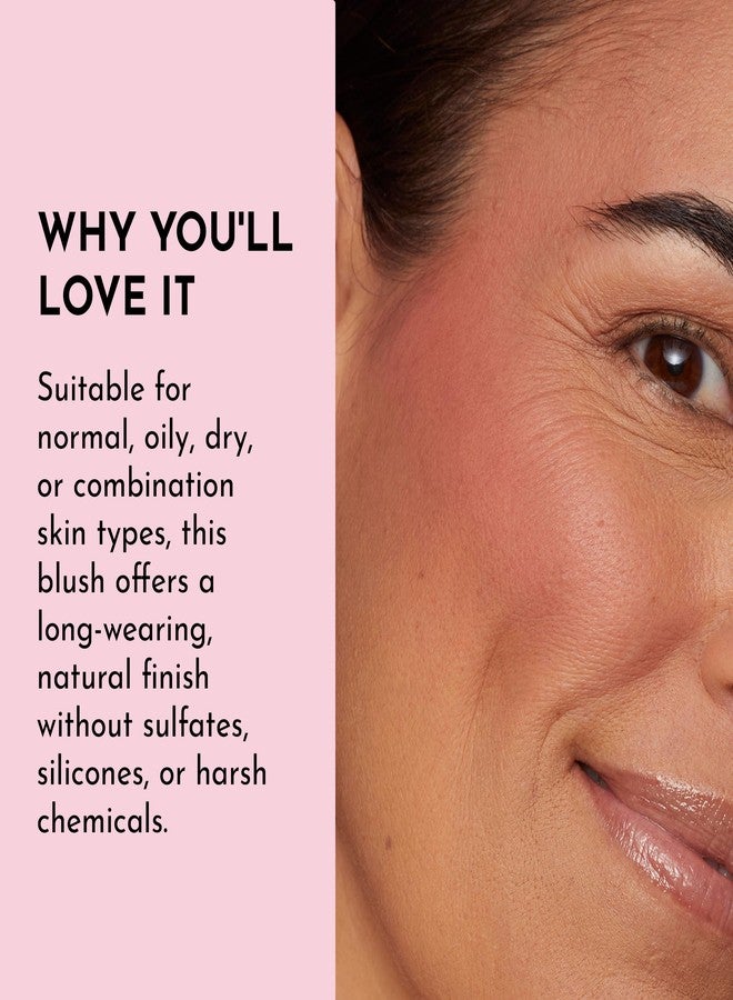 LAWLESS Make Me Blush Talc Free Velvet Blush, Indian Summer, Pink, 0.18 Ounce - Image 4