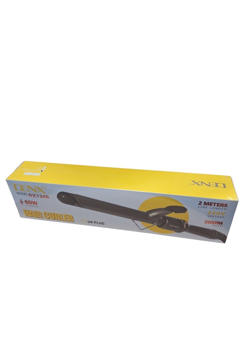 "DENX - 28MM 60W Hair Straightener Device Model DX1346 by DENX Brand"