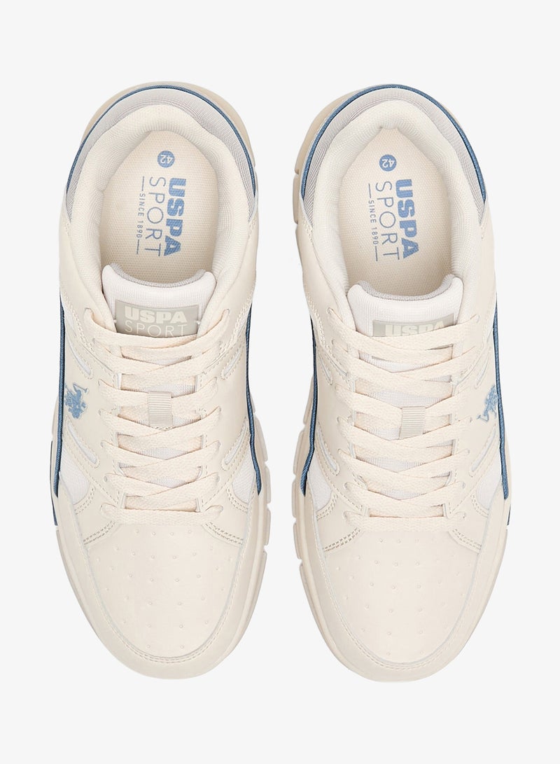 يو اس بولو اسن سنيكرز رجالي بتصميم كاجوال بلمسات أزرق فاتح ونعل مبطن، أنيق ومريح للاستخدام اليومي - Image 5