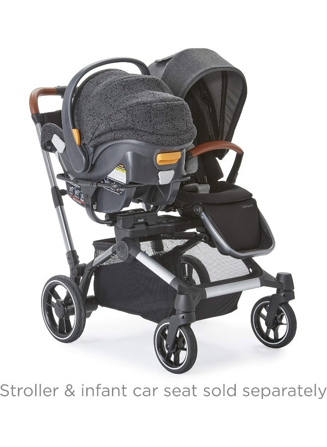 Contours محول كونتورز إليمنت لمقاعد سيارات شيكو للأطفال، أسود - Image 3