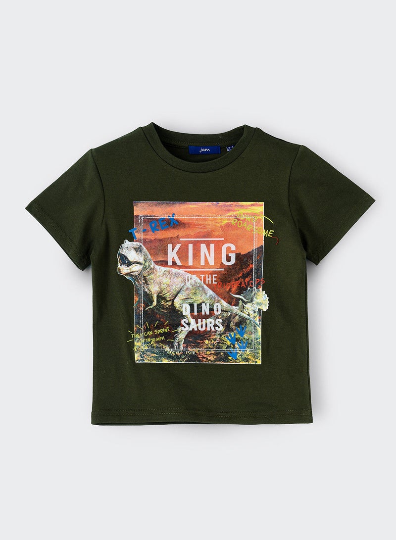 JAM Round neck s/slv knit t-shirt - Image 1