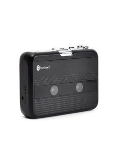 Mini Cassette Player Tape Record FM Radio with 3.5mm Headphone Jack Volume Control