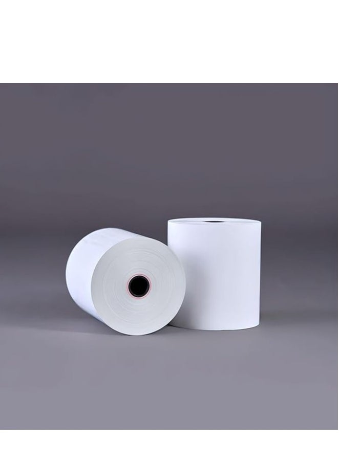Generic - 100 Rolls of 57x40 mm Thermal Paper Till Rolls, Cash Register Receipt, for PDQ POS EPOS EFTPOS, Credit Card Machine, Verifone, Barclays, Ingenico iCT200, iCT 220, iCT250, iCT 250 - Image 1