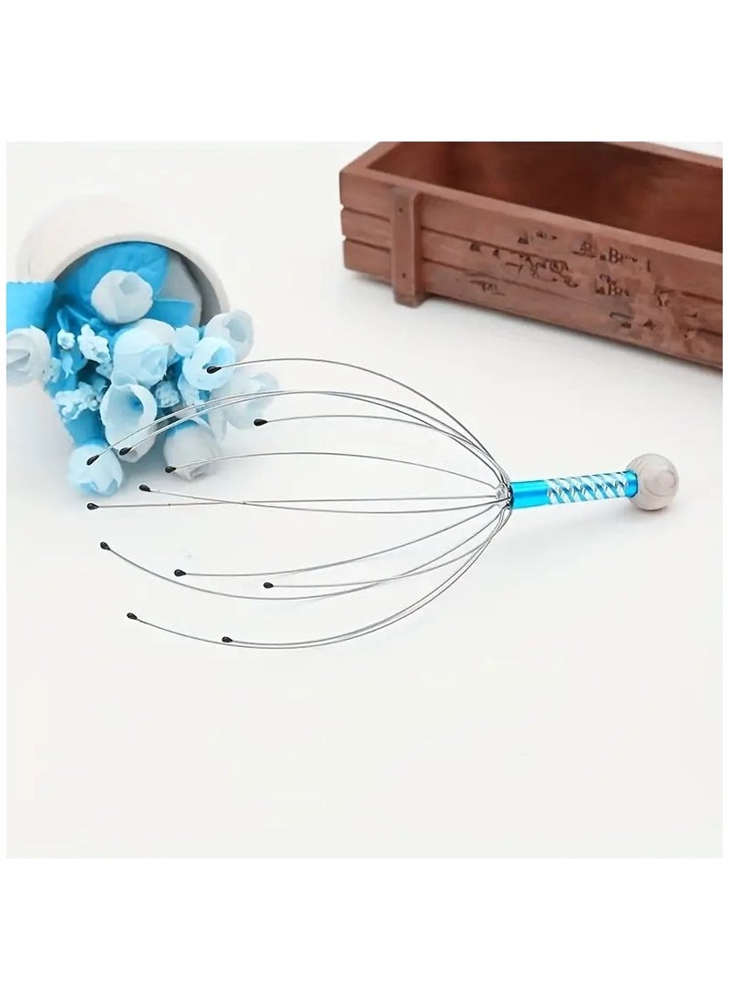 ORiTi Head Scalp Massager Head Scratching Massage Claws Octopus Head Massager Scalp Scratcher Massage Claw  - Image 1