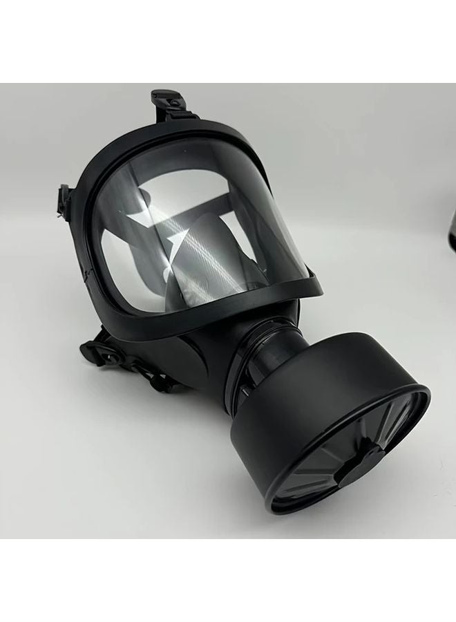 MF14 Black Full Face Respirator Mask With 40mm Activated Carbon Filter For Dust Chemicals Gases Paint Steam Welding - Image 4