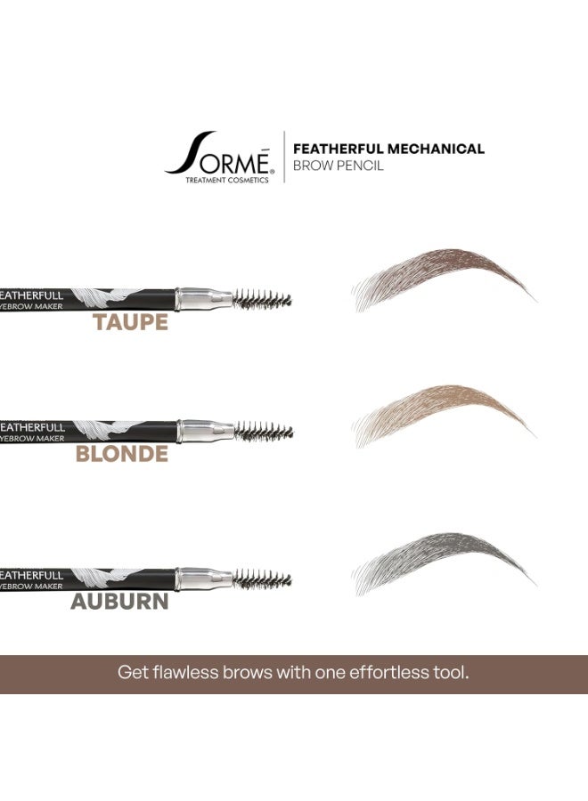 Sorme Featherful Mechanical Eyebrow Pencils-AUBURN 52 - Image 3