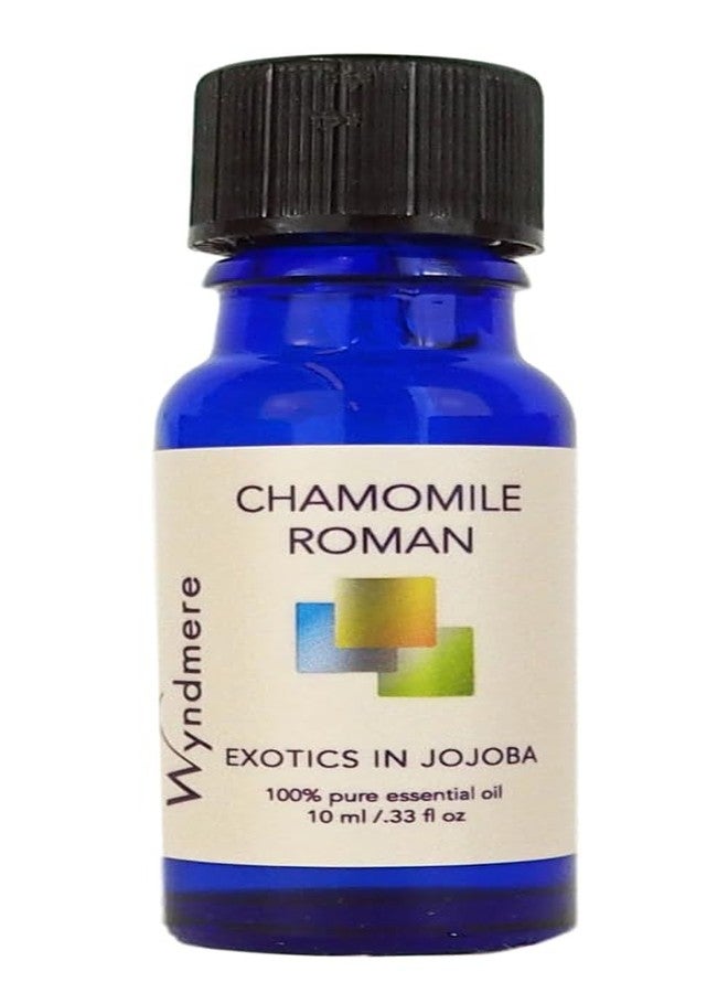 Wyndmere Chamomile Roman Essential Oil in Jojoba, 10ml, 100% Pure for Aromatherapy - Image 1