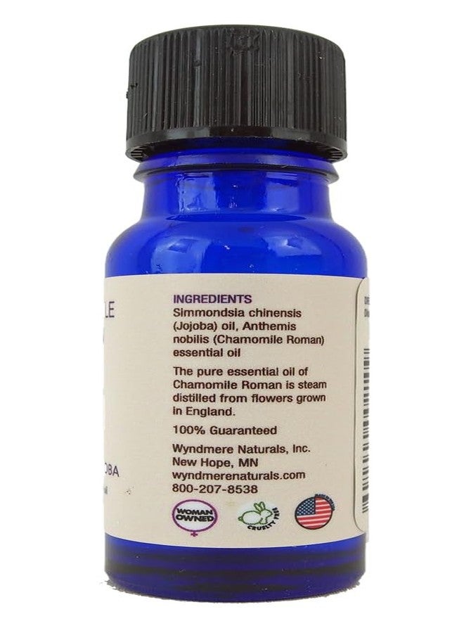 Wyndmere Chamomile Roman Essential Oil in Jojoba, 10ml, 100% Pure for Aromatherapy - Image 2