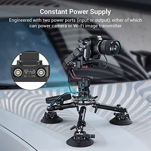 SMALLRIG Power Supply Base Plate for DJI RS 2 / RS 3 Pro/RS 4 Pro Gimbal, External Power Solution for DJI RS 2 / RS 3 Pro/RS 4 Pro - Image 5