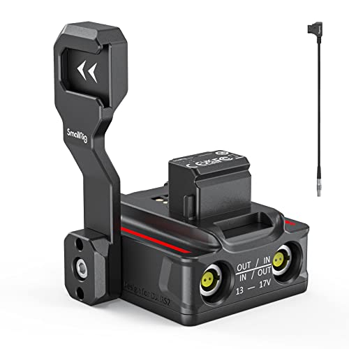 SMALLRIG Power Supply Base Plate for DJI RS 2 / RS 3 Pro/RS 4 Pro Gimbal, External Power Solution for DJI RS 2 / RS 3 Pro/RS 4 Pro - Image 1