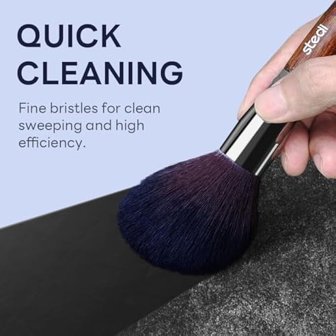 MODEL CLEANING BRUSH KIT, MODEL HOBBY MAKING TOOLS, 2 SOFT AND 1 STIFF FIGURE DUSTER BRUSH, MODEL DUSTING BRUSH FOR STATUES, GUNDAM, SCALE MILITARY HOBBY CRAFTS - Image 5