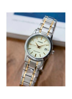 CASIO Casio Watch For Women - Stainless Steel - LTP-V002SG-9AUDF  - Image 3