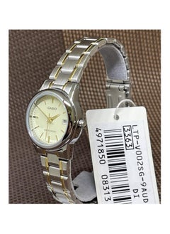 CASIO Casio Watch For Women - Stainless Steel - LTP-V002SG-9AUDF  - Image 4