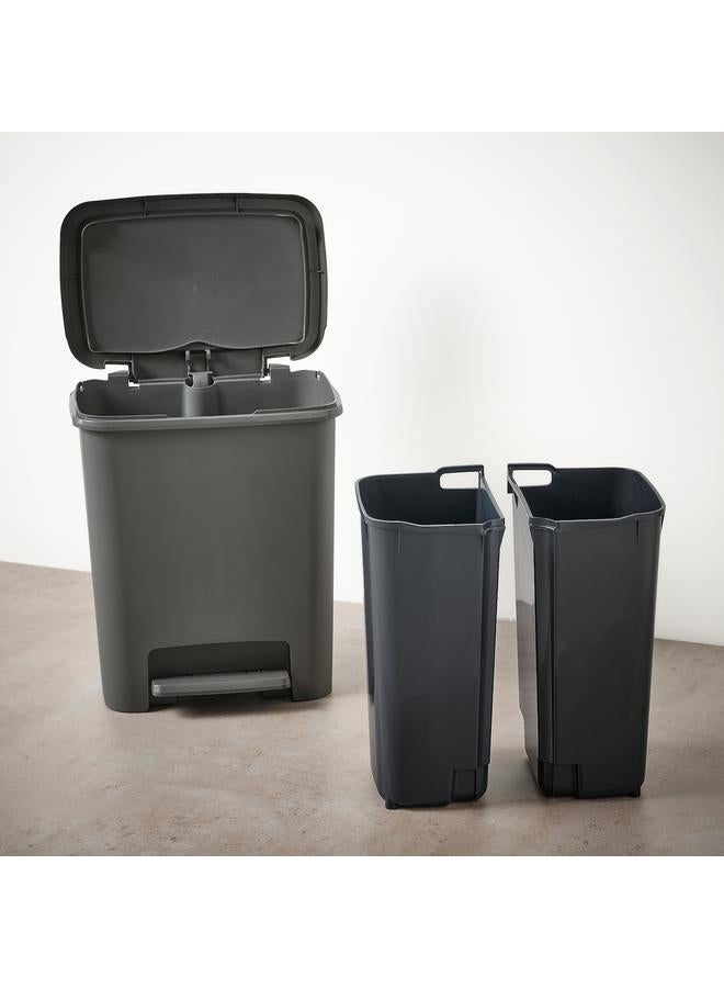 Zaboon Pedal bin, dark grey, 25 l - Image 3