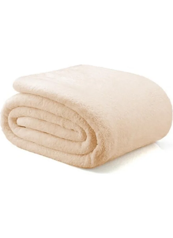 Mulberry Wellsoft Blanket TV Blanket Plush Polar Blanket Single 170x230 Cream